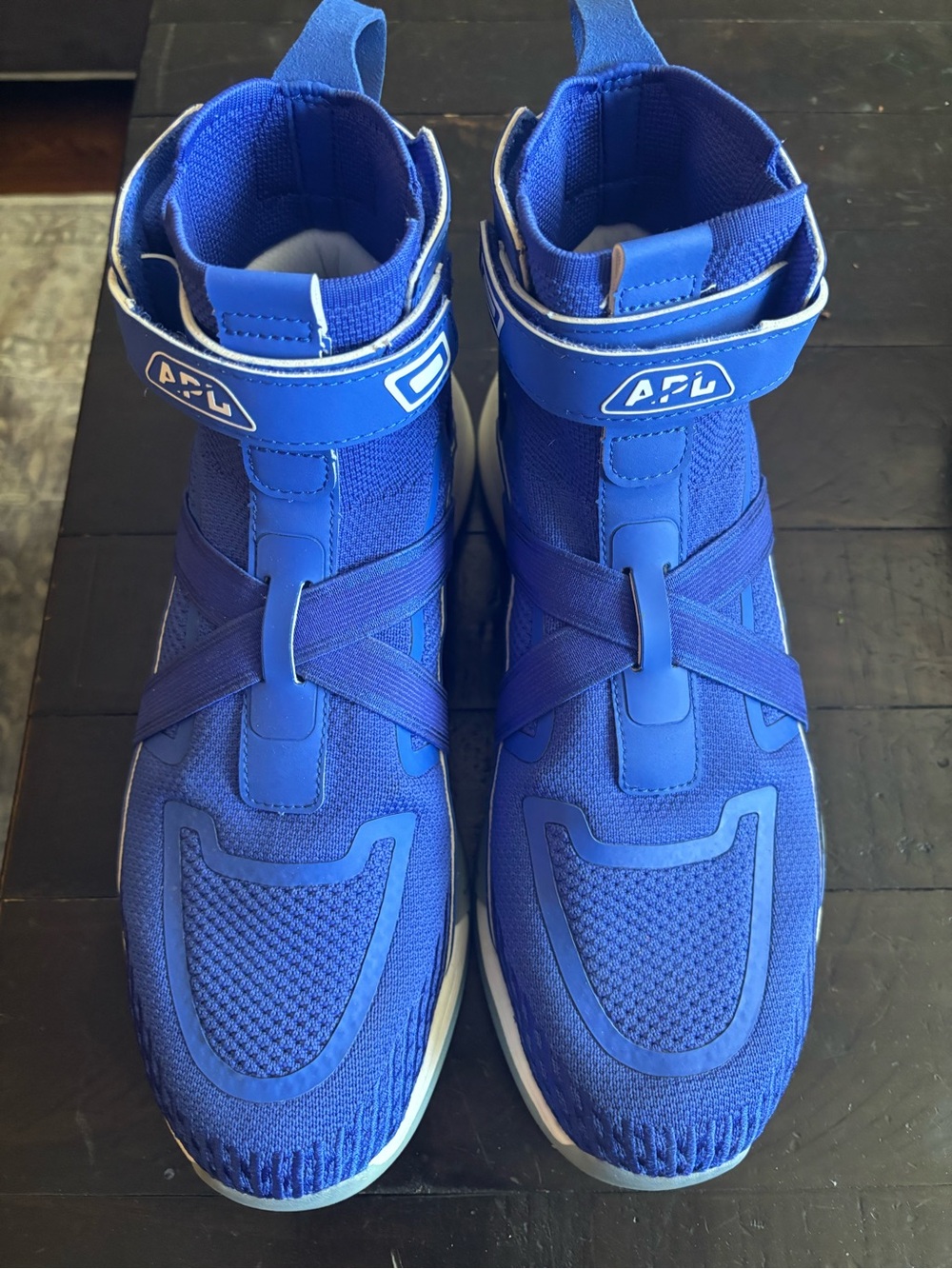 APL  SUPER FUSION Royal Blue High-Top Sneakers MEN’S 10 / WOMENS 11.5